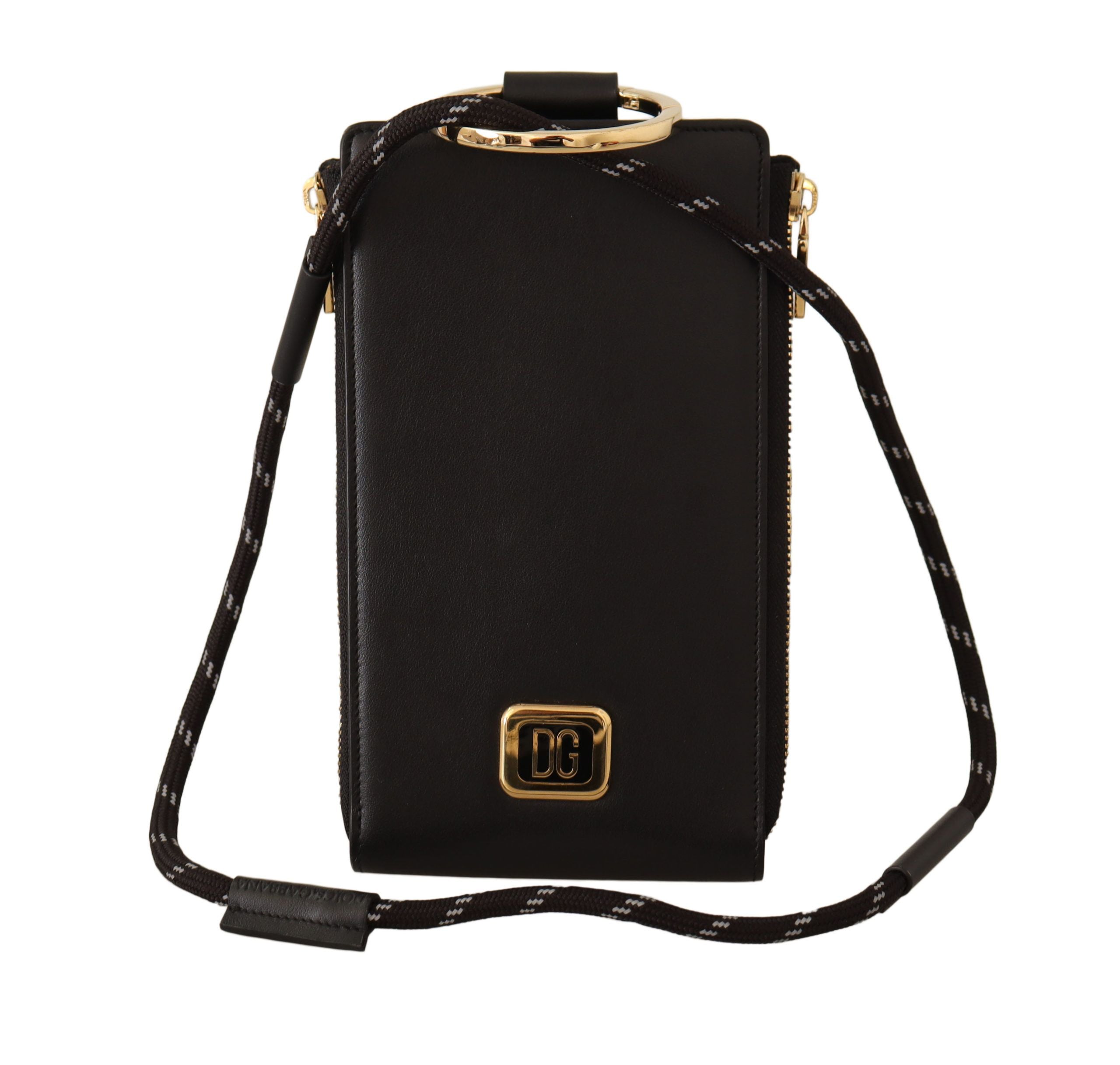 Portefeuille Dolce & Gabbana Strap noir