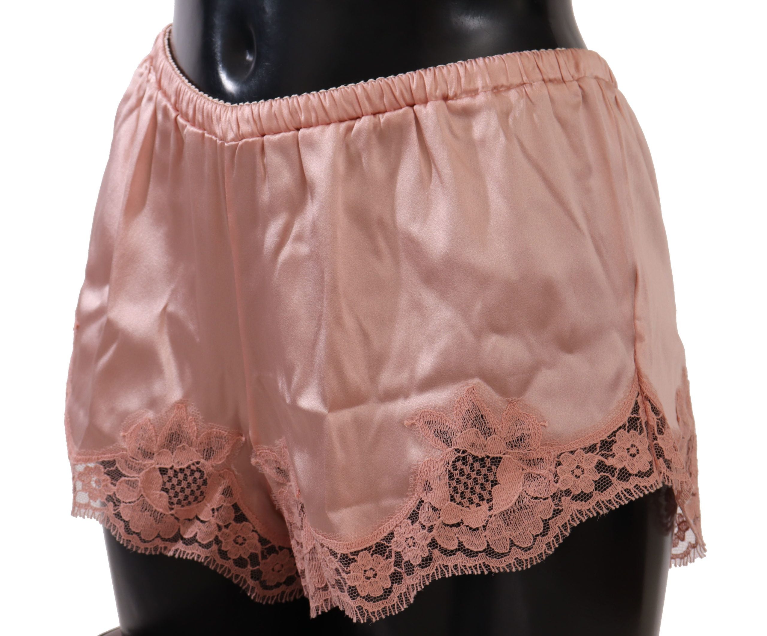 Shorts Dolce & Gabbana en dentelle rose
