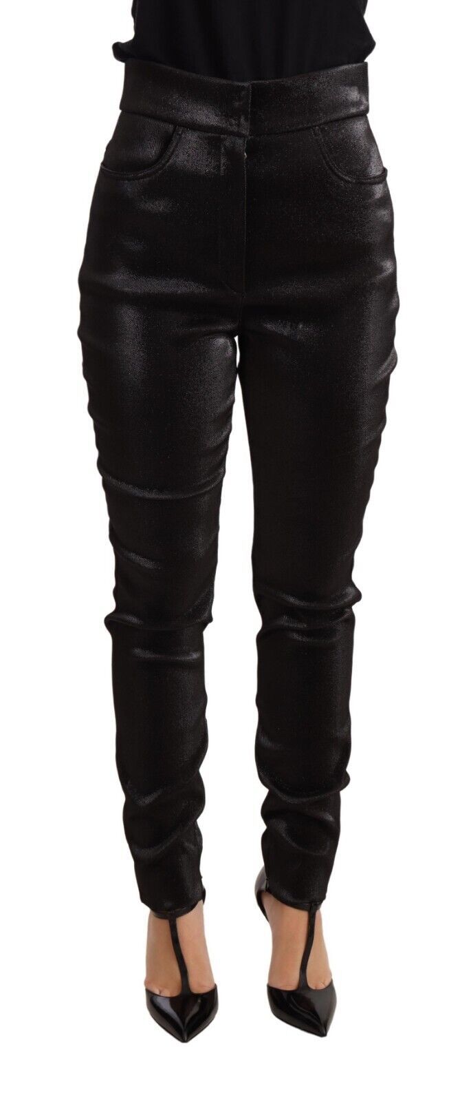 Pantalons Dolce & Gabbana cropped noirs