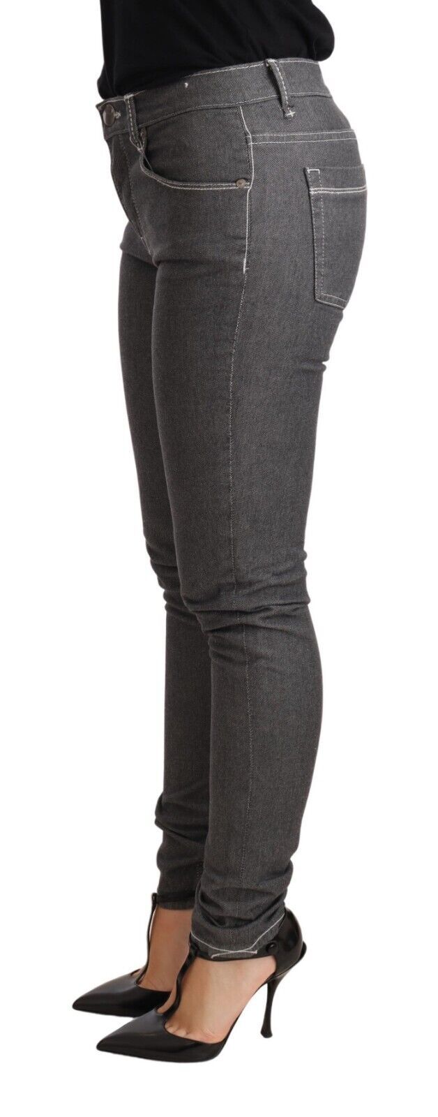 Jean ACHT skinny gris