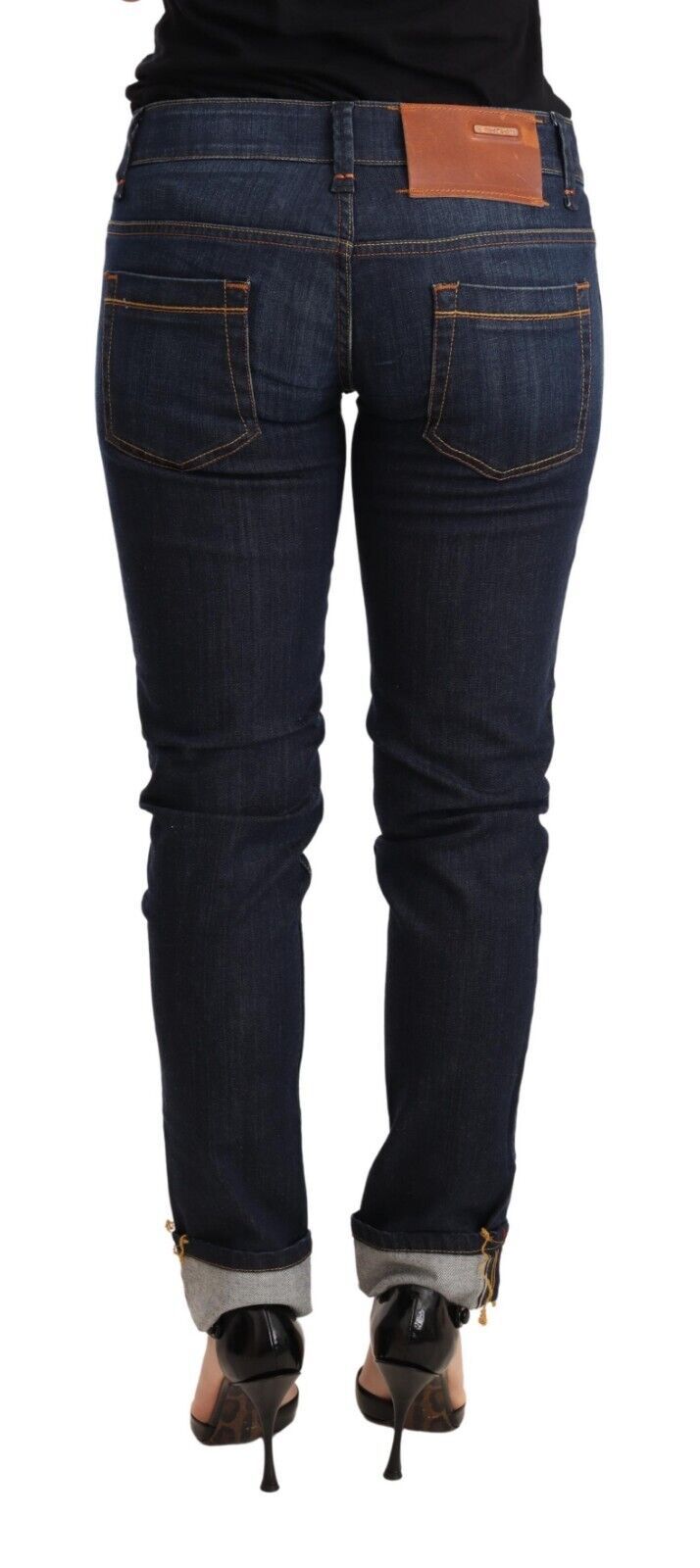 Jeans ACHT low waist skinny bleus
