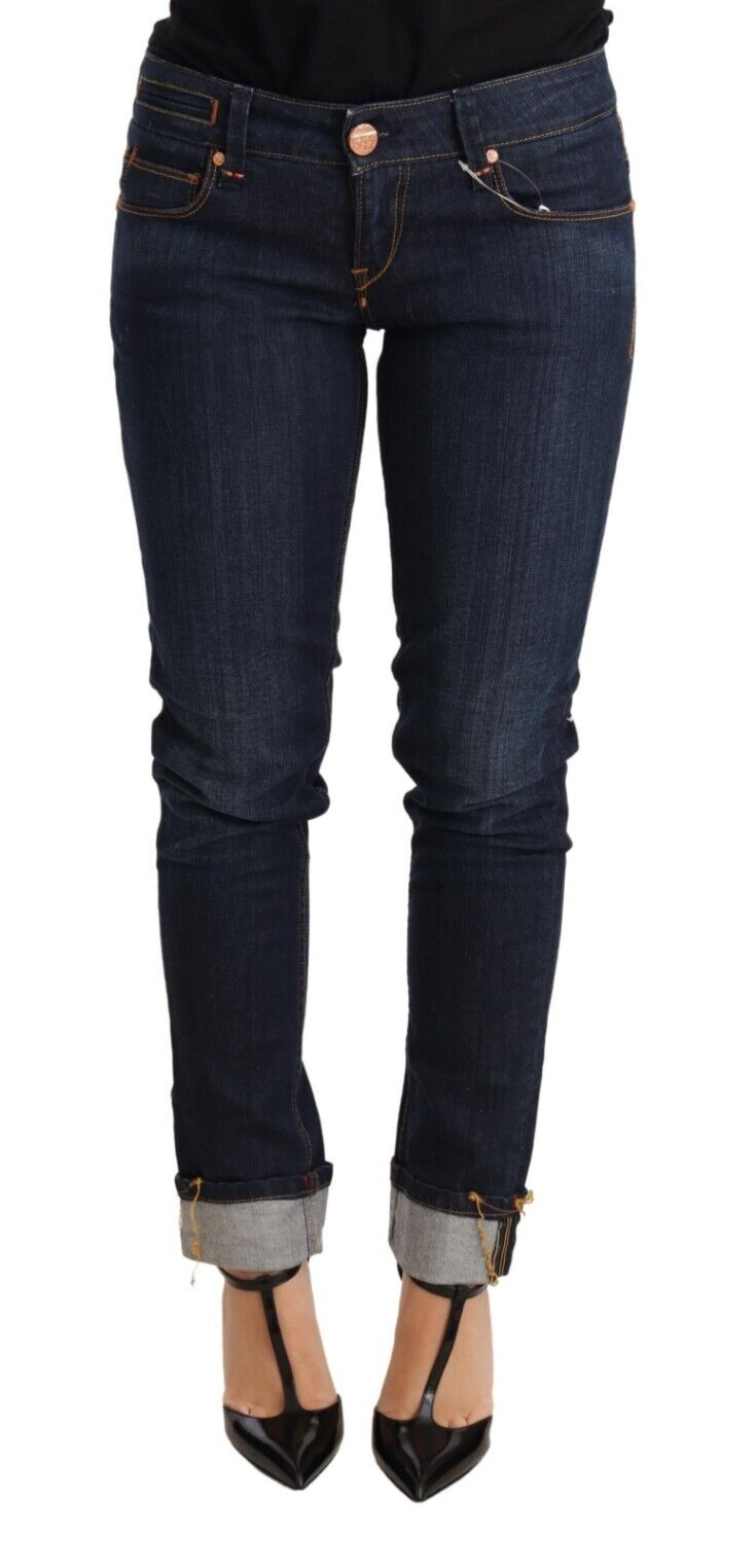 Jeans ACHT low waist skinny bleus