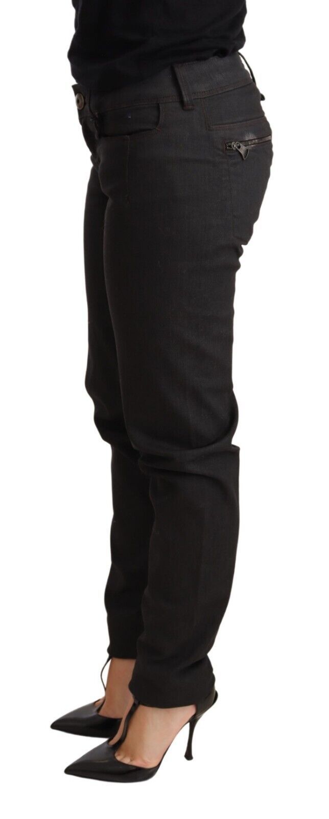 Pantalon skinny Ermanno Scervino noir