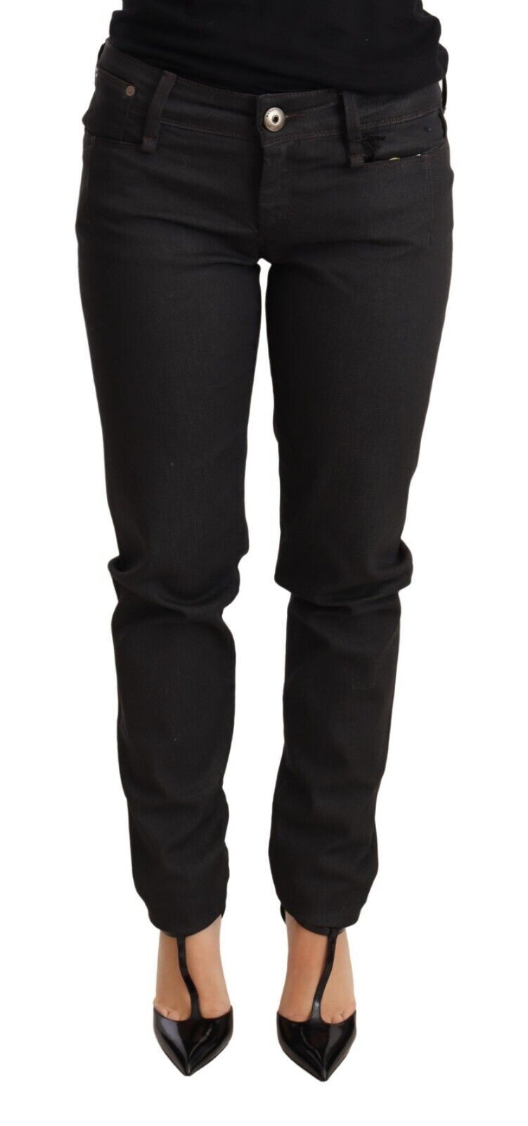 Pantalon skinny Ermanno Scervino noir