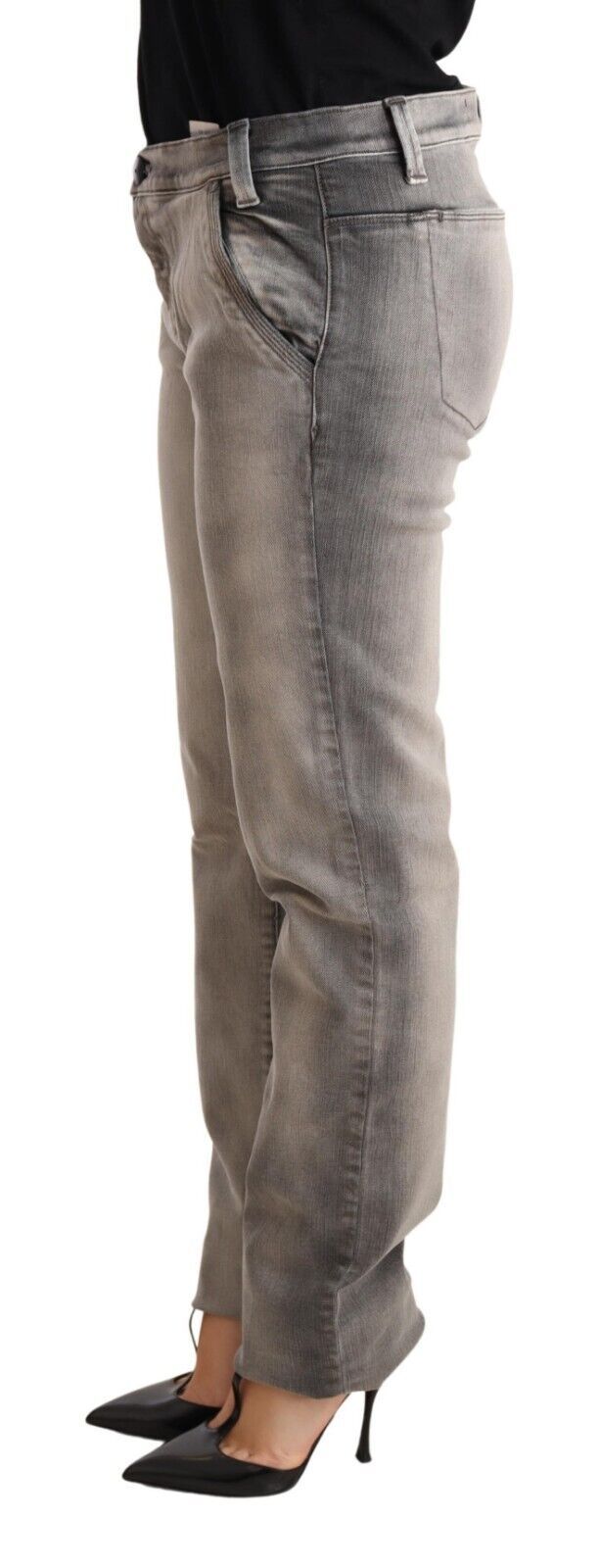 Jean Ermanno Scervino skinny gris washed