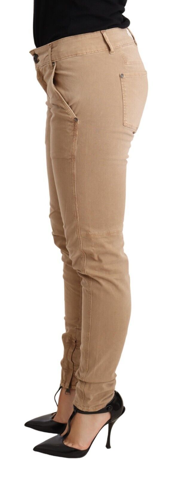 Pantalon en jean Ermanno Scervino marron