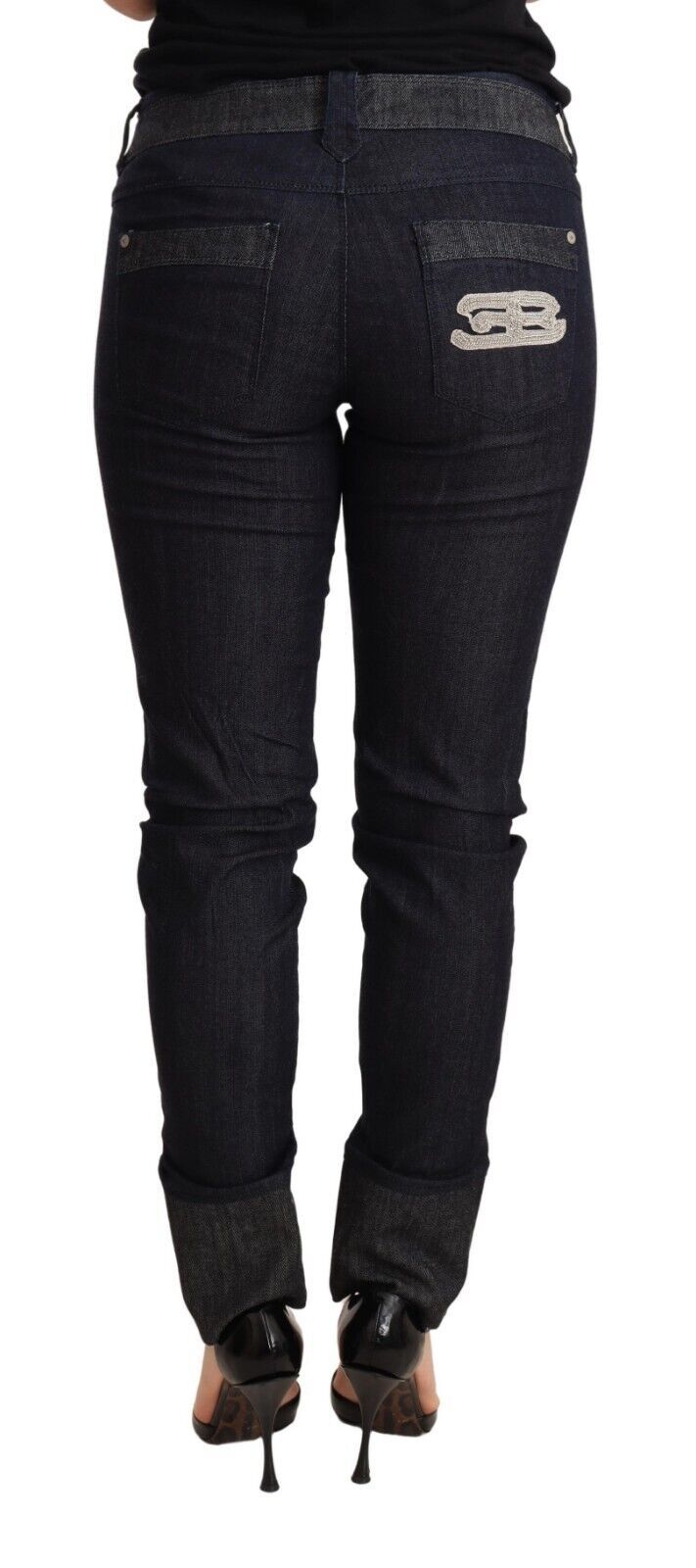 Jean skinny Ermanno Scervino bleu foncé