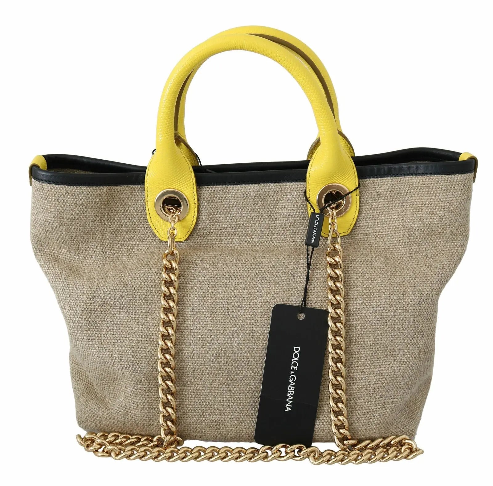 Sac tote Dolce & Gabbana Shoulder Sling beige Dolce & Gabbana
