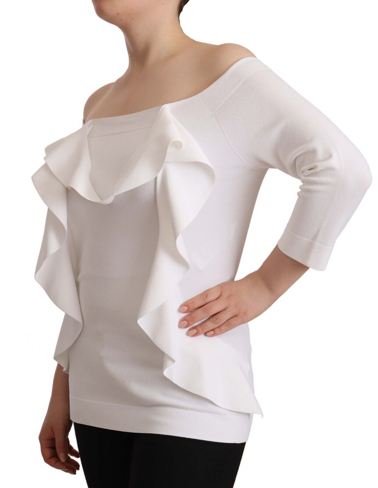Blouse D.exterior Off shoulder blanche