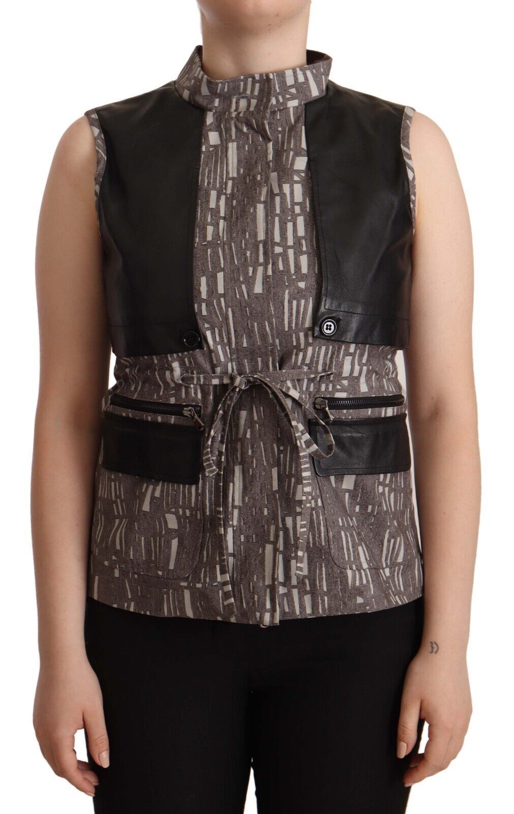 Blouse Comeforbreakfast sans manches multicolore