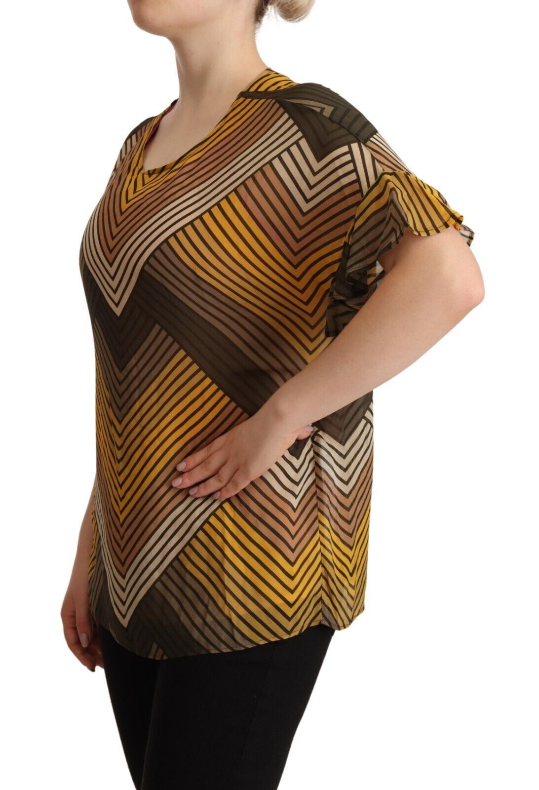 Blouse TWINSET à manches courtes multicolore