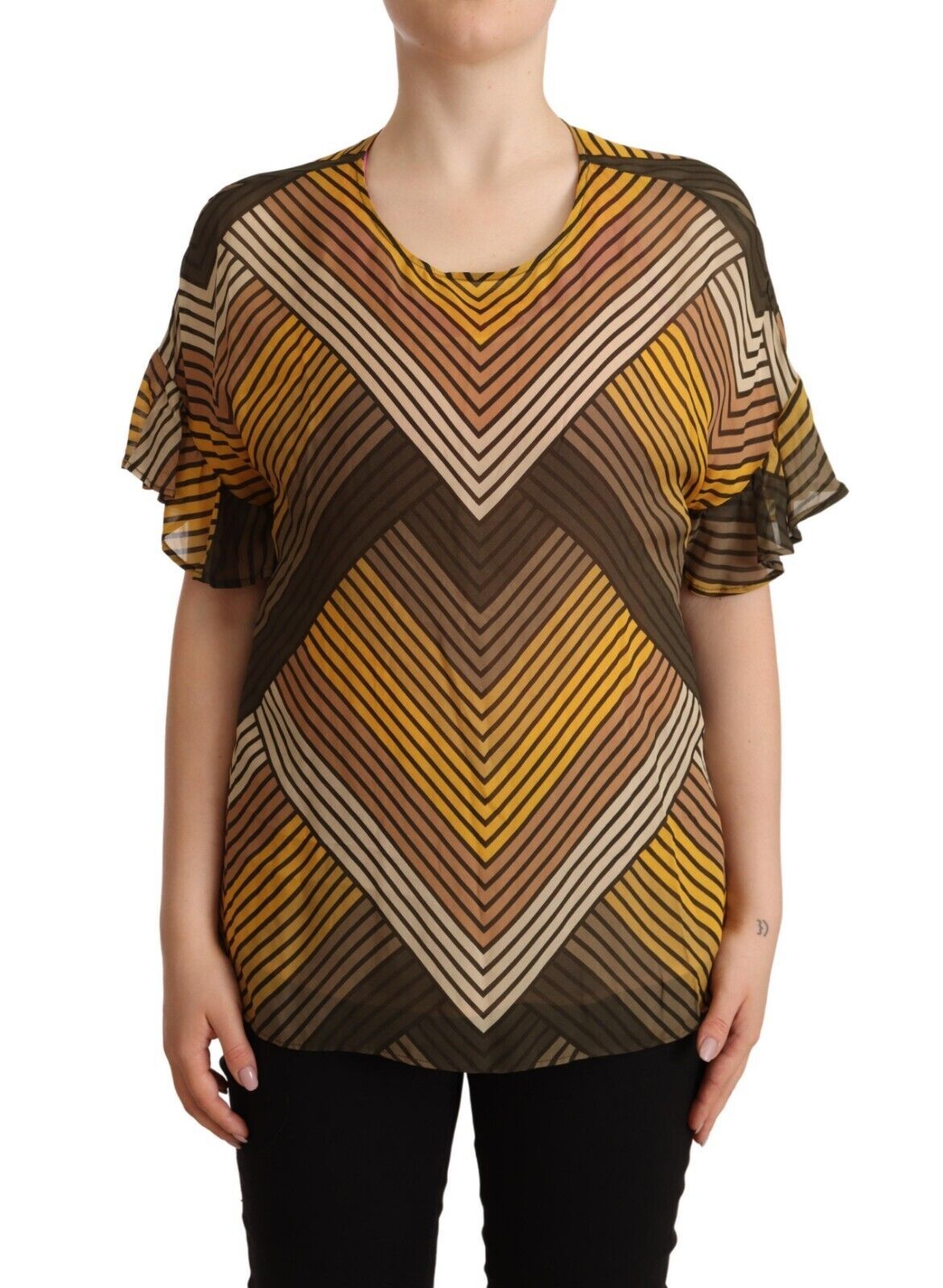 Blouse TWINSET à manches courtes multicolore