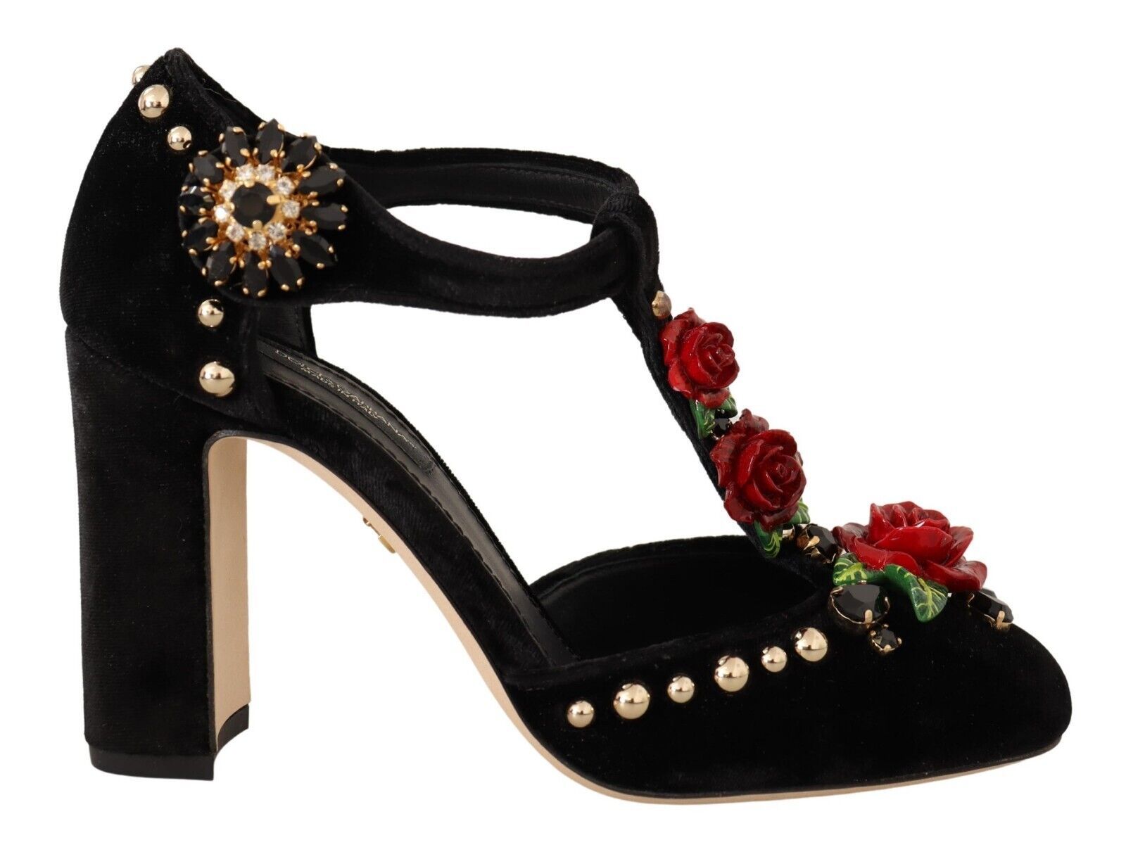 Pumps Dolce & Gabbana T-strap noirs