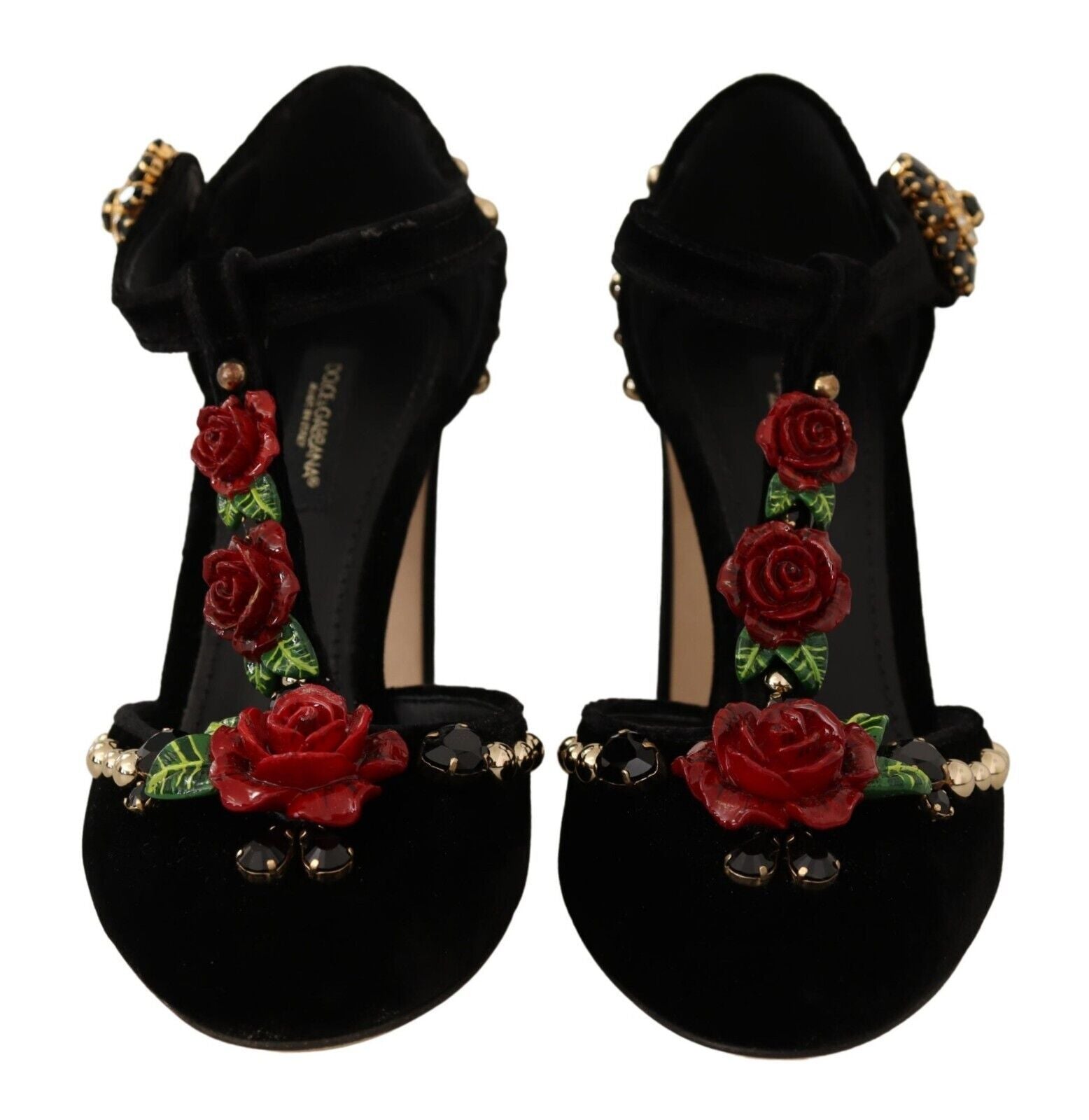Pumps Dolce & Gabbana T-strap noirs