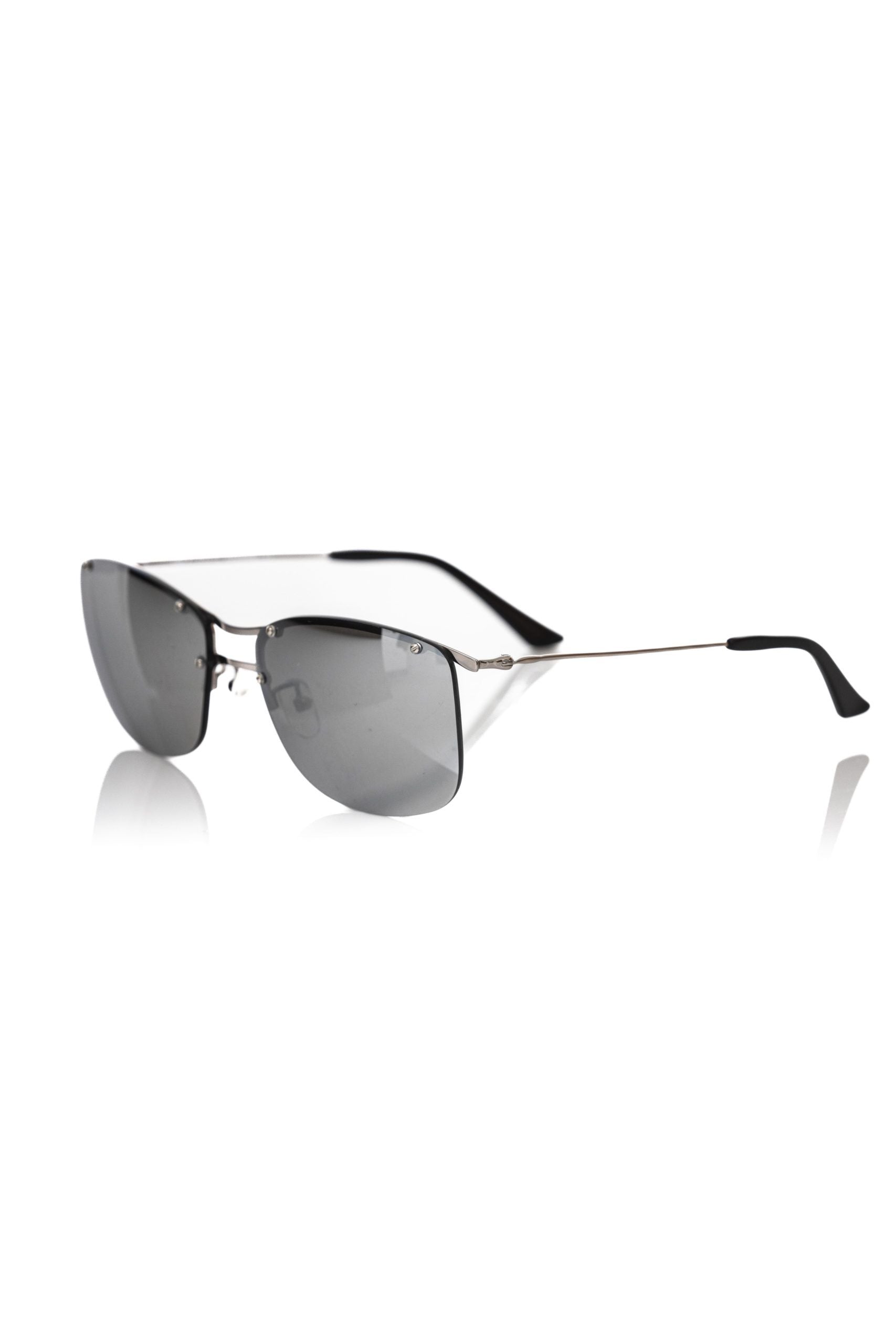Lunettes Frankie Morello Clubmaster argentées