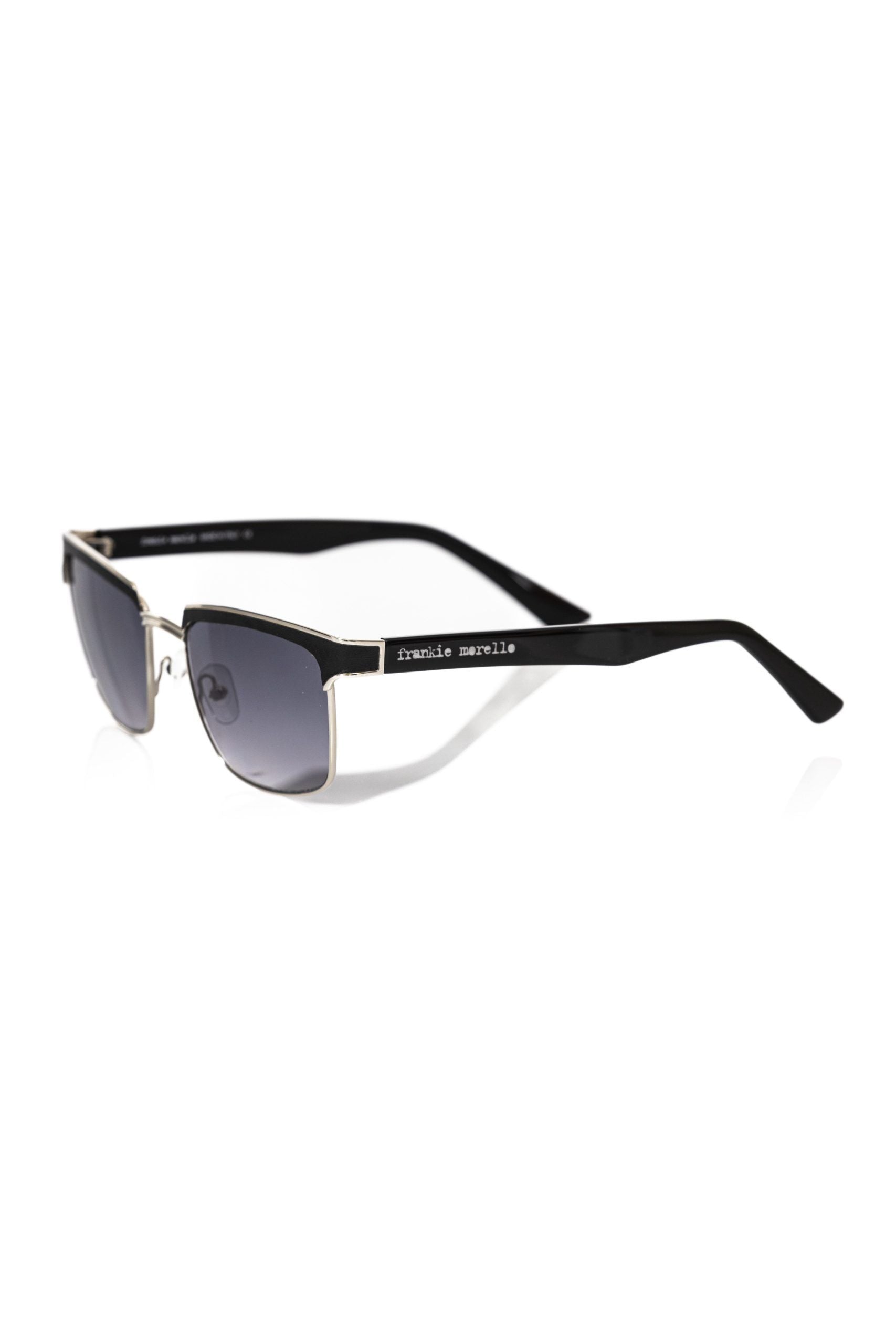 Lunettes Frankie Morello Clubmaster noires