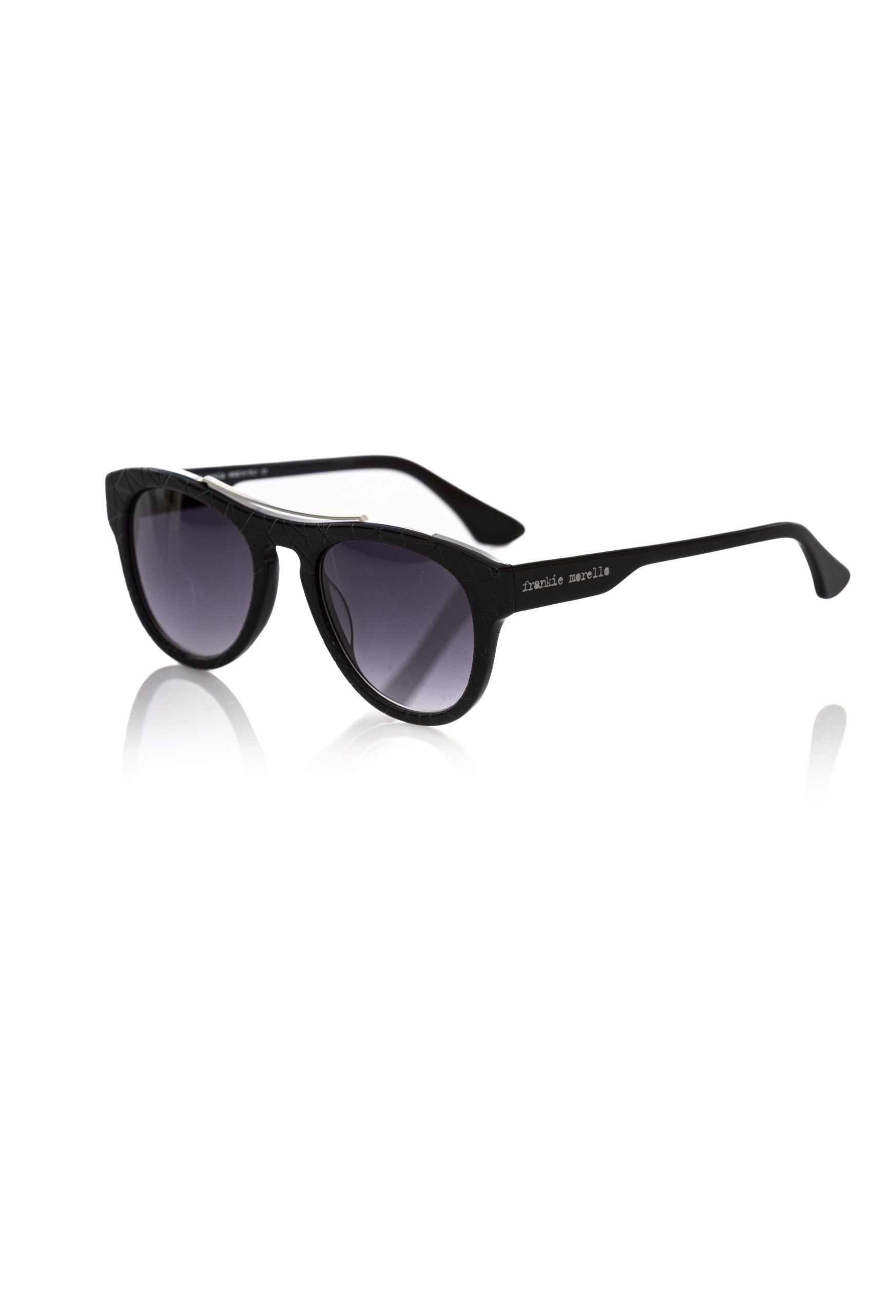 Lunettes Frankie Morello Wayfarer noires