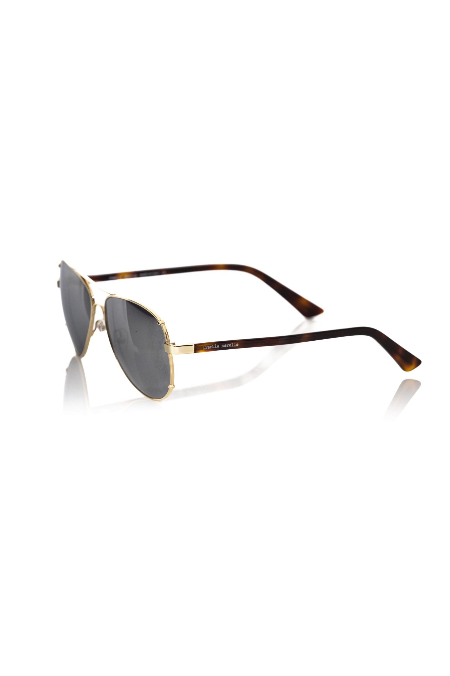 Lunettes Frankie Morello Aviateur dorées