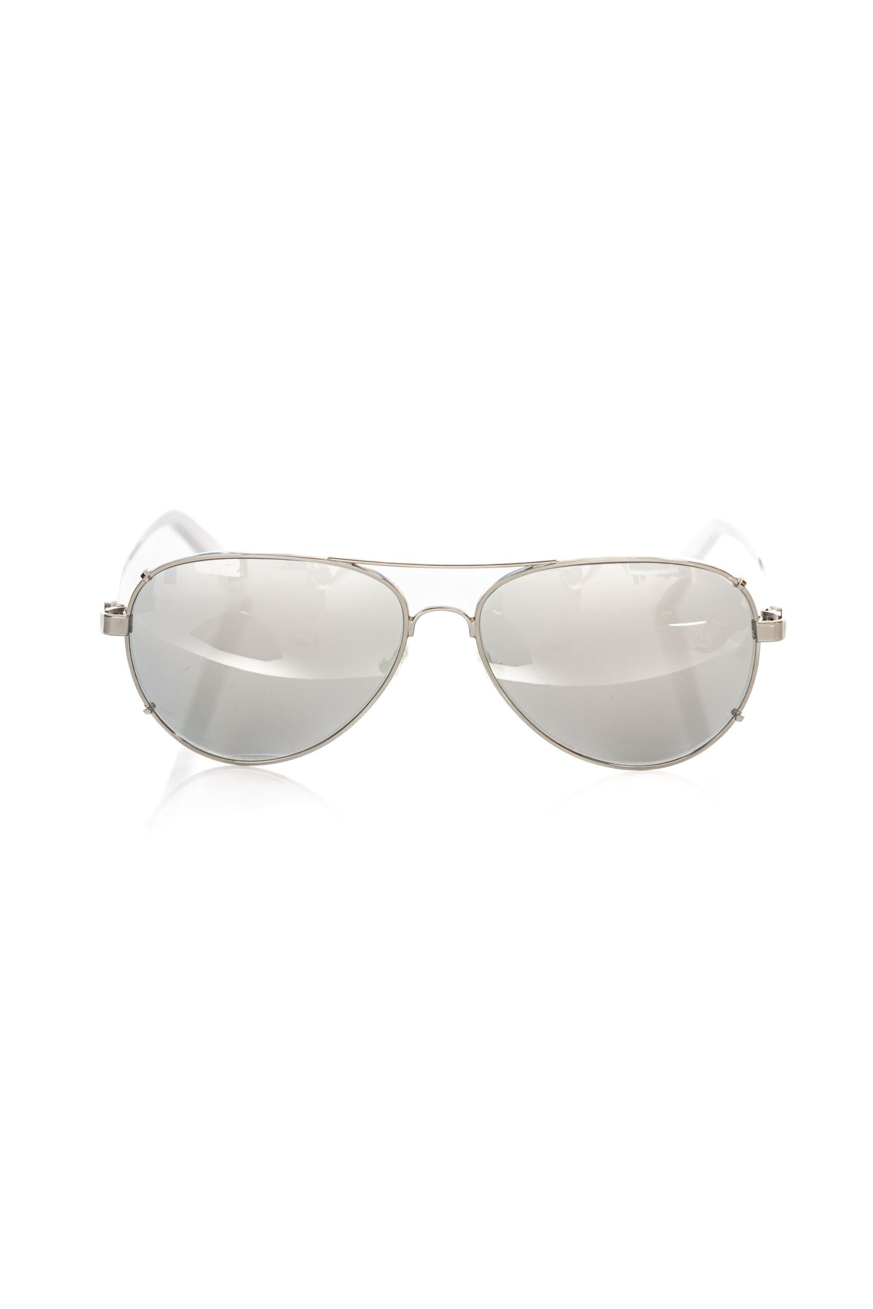 Lunettes Frankie Morello Aviator argentées