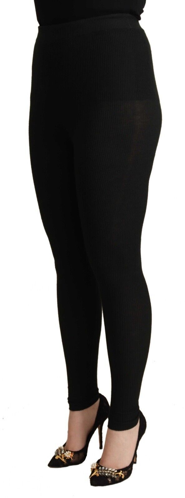 Tights Dolce & Gabbana haute taille noires
