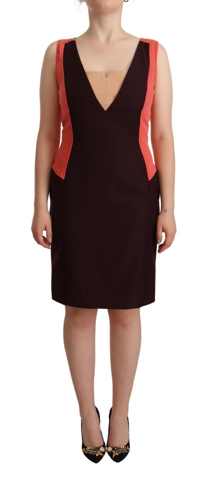 Robe CO|TE sans manches multicolore CO|TE