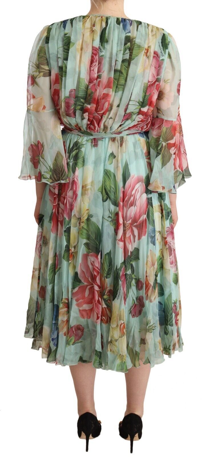 Robe midi Dolce & Gabbana verte Dolce & Gabbana
