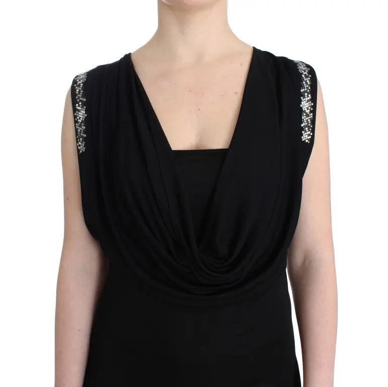 Robe Roccobarocco courte noire Roccobarocco