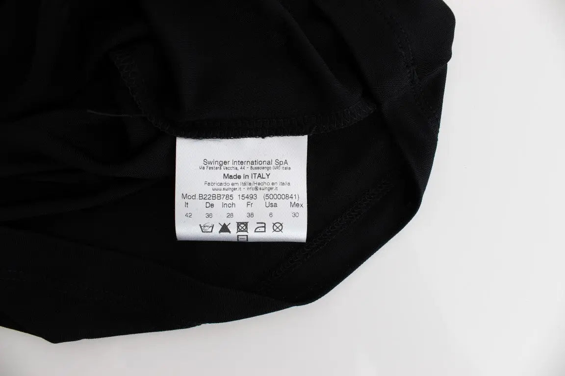 Robe Roccobarocco courte noire Roccobarocco