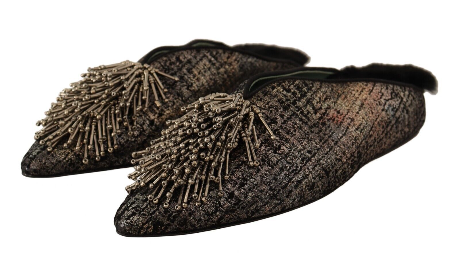 Chaussures slip on Paola D'Arcano dorées