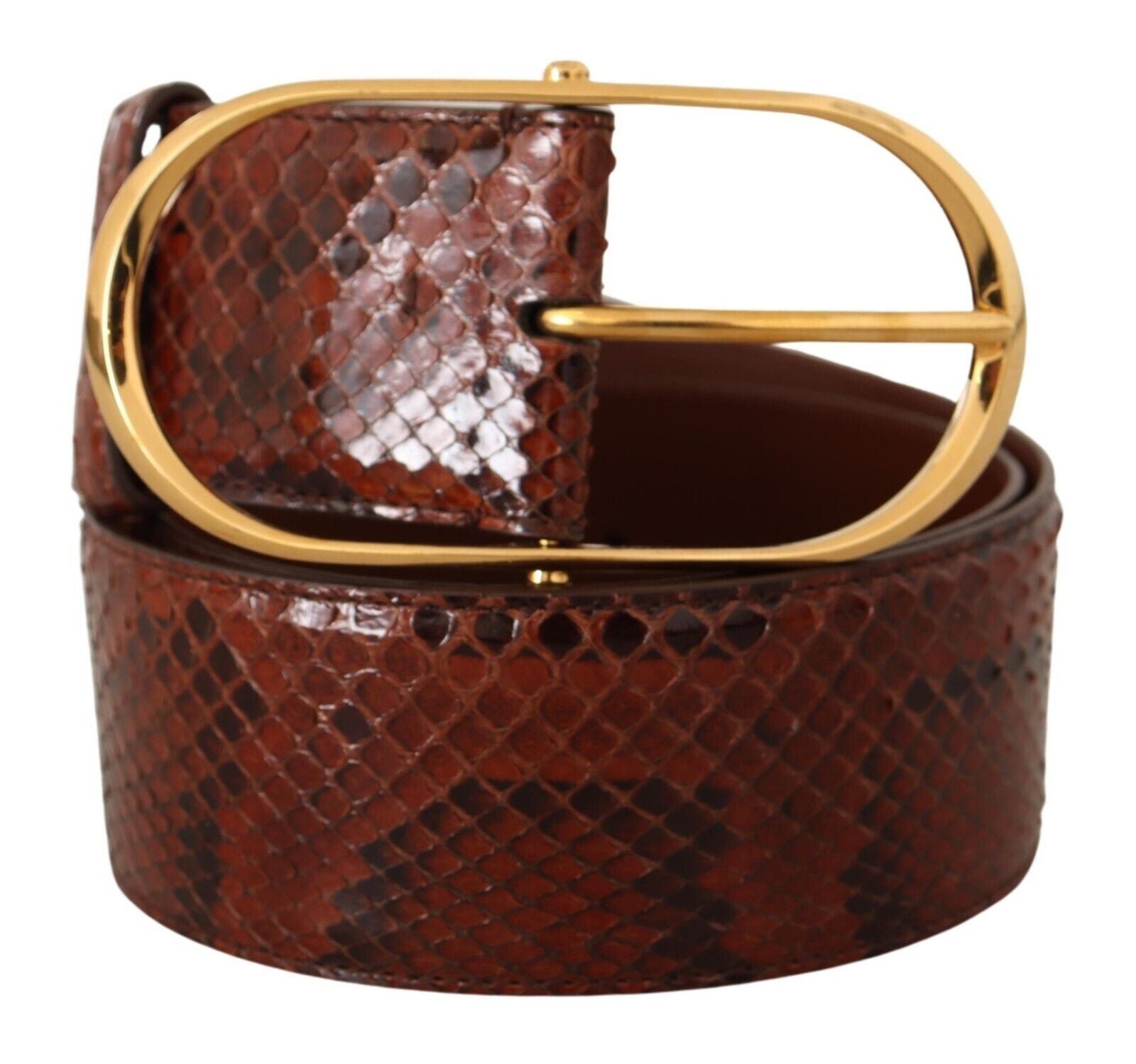 Ceinture Dolce & Gabbana en cuir marron