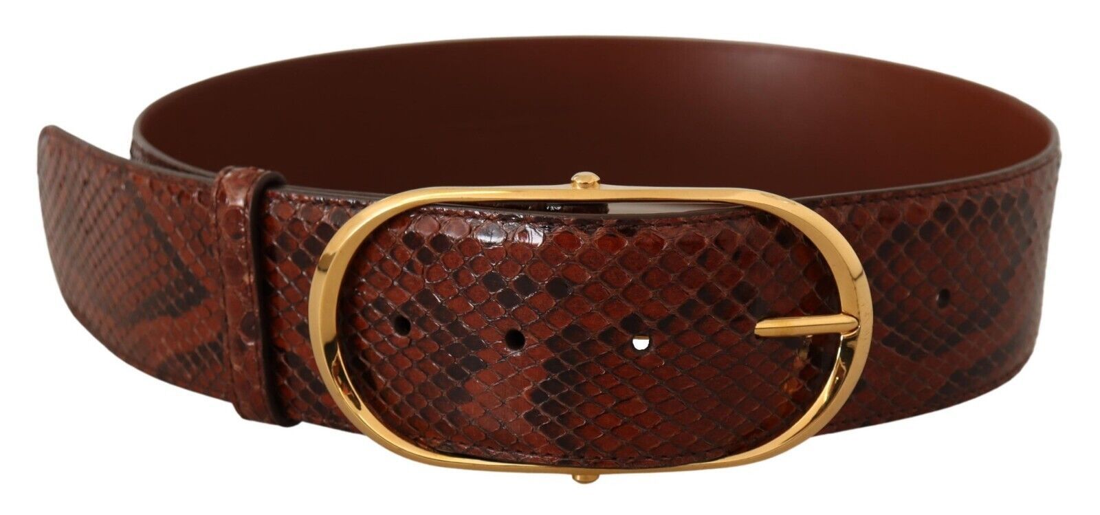 Ceinture Dolce & Gabbana en cuir marron