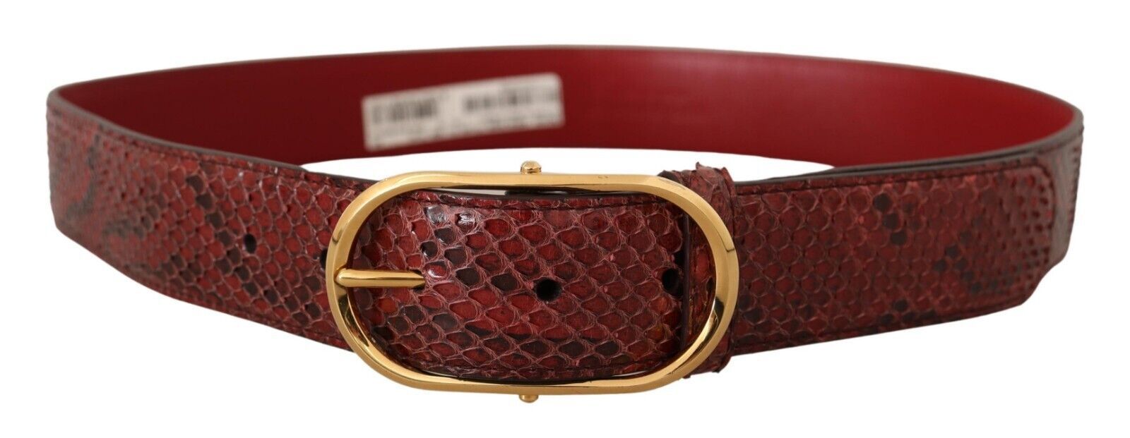Ceinture Dolce & Gabbana rouge