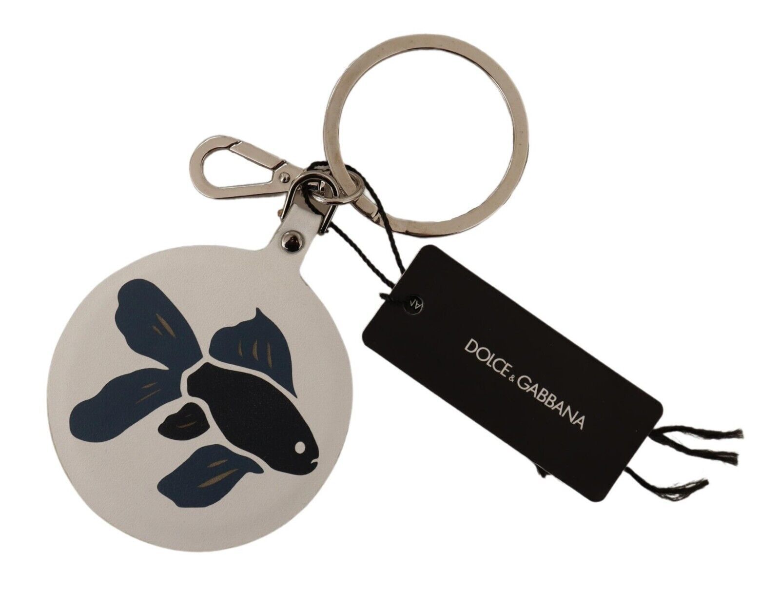 Porte-clés Dolce & Gabbana blanc