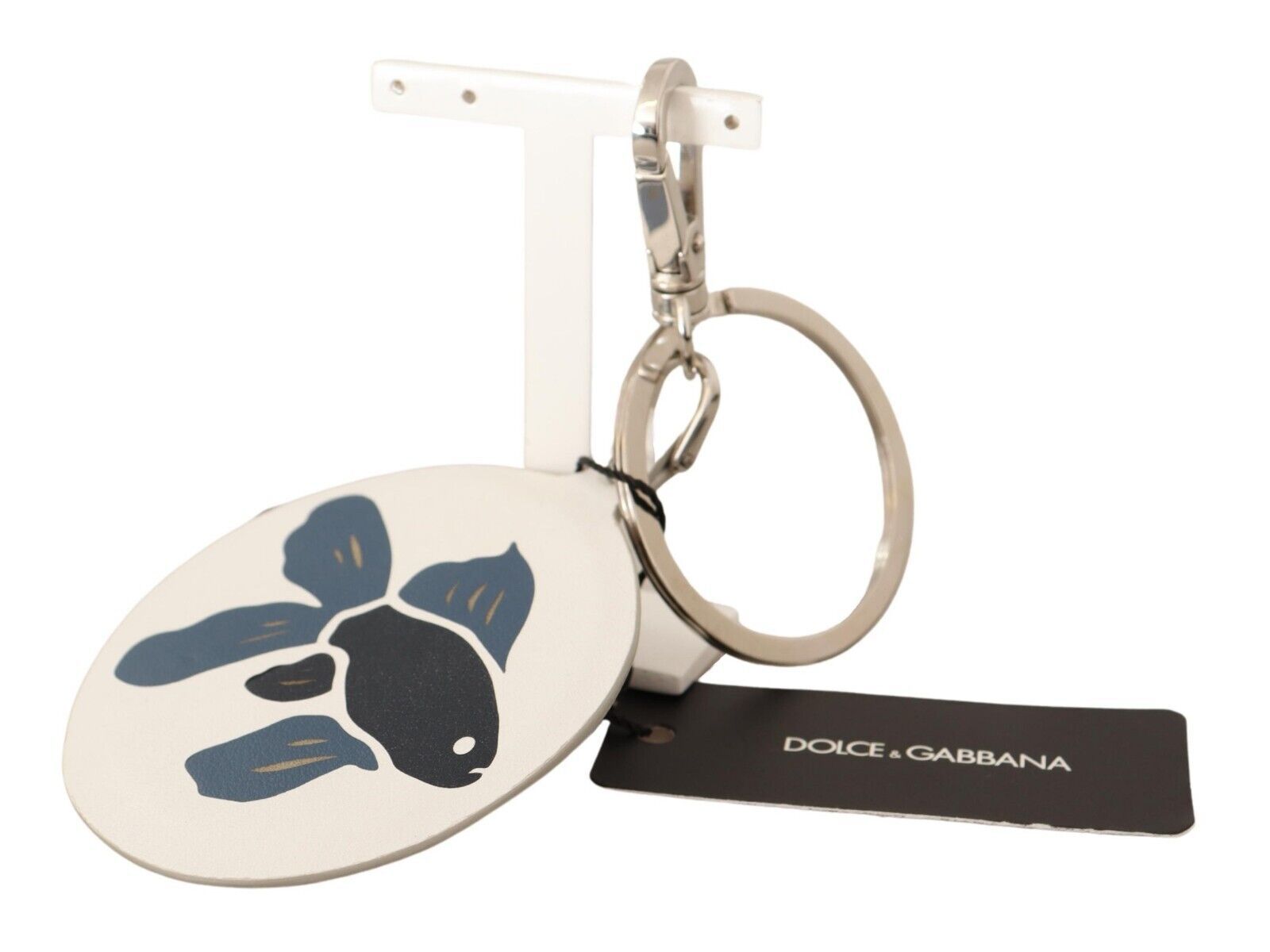 Porte-clés Dolce & Gabbana blanc