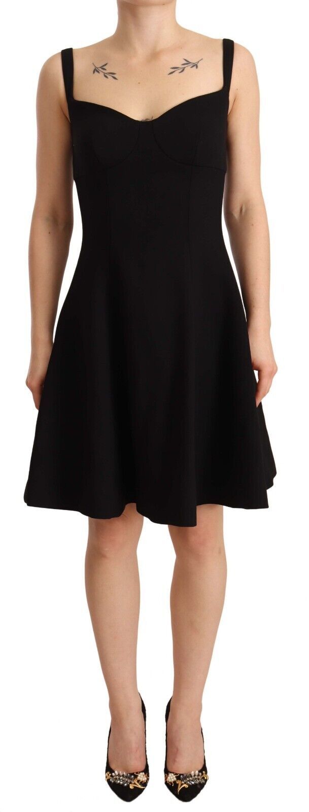 Robe Dolce & Gabbana A-line noire Dolce & Gabbana