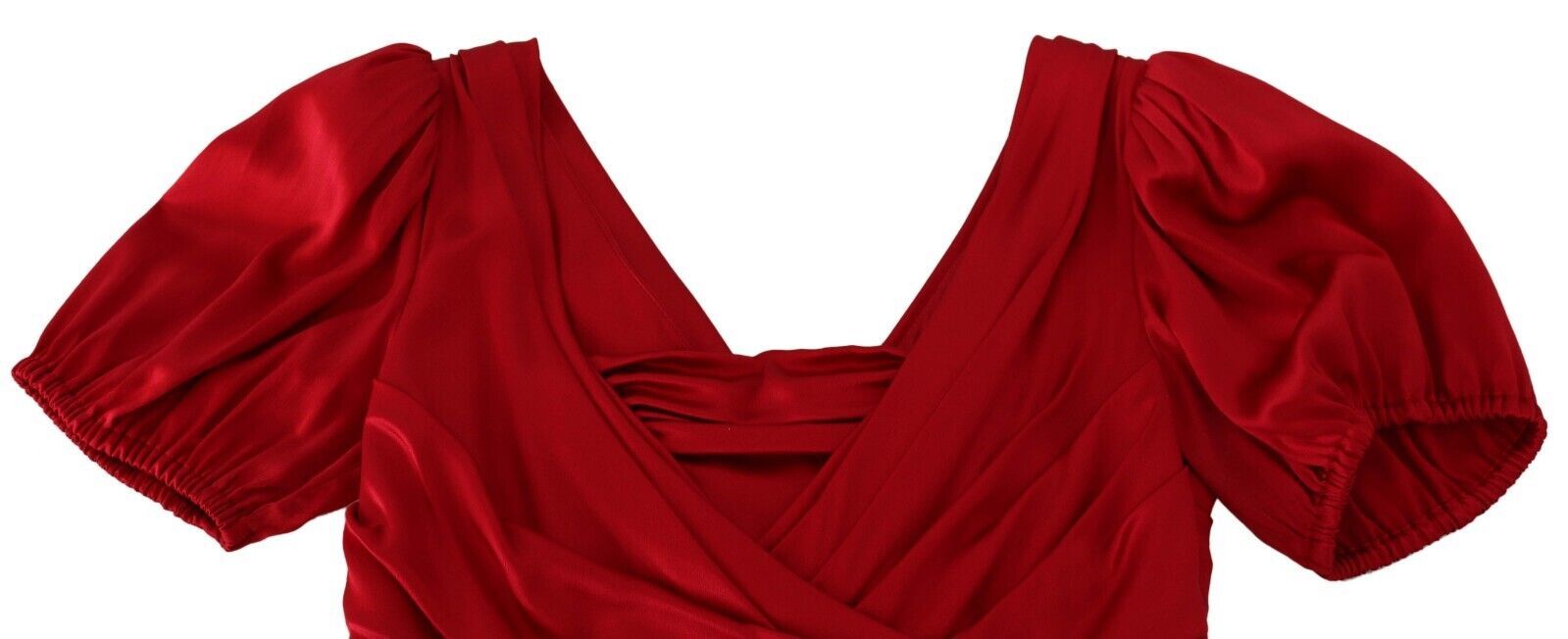 Robe Dolce & Gabbana mermaid rouge Dolce & Gabbana