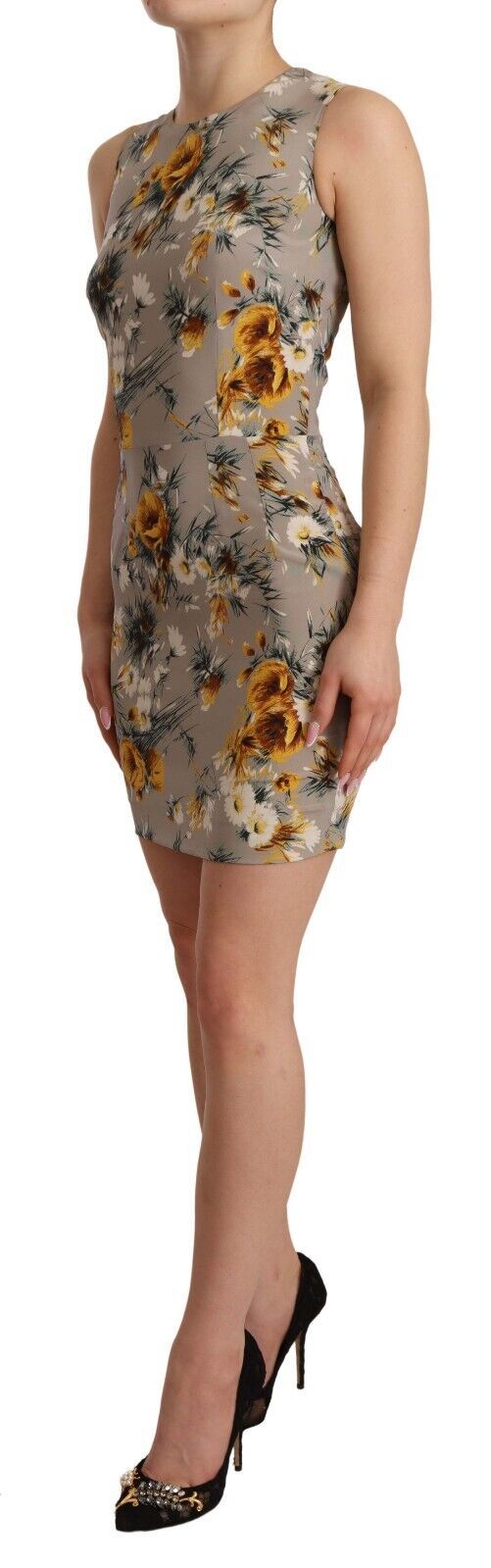 Robe DOLCE & GABBANA Sheath grise Dolce & Gabbana
