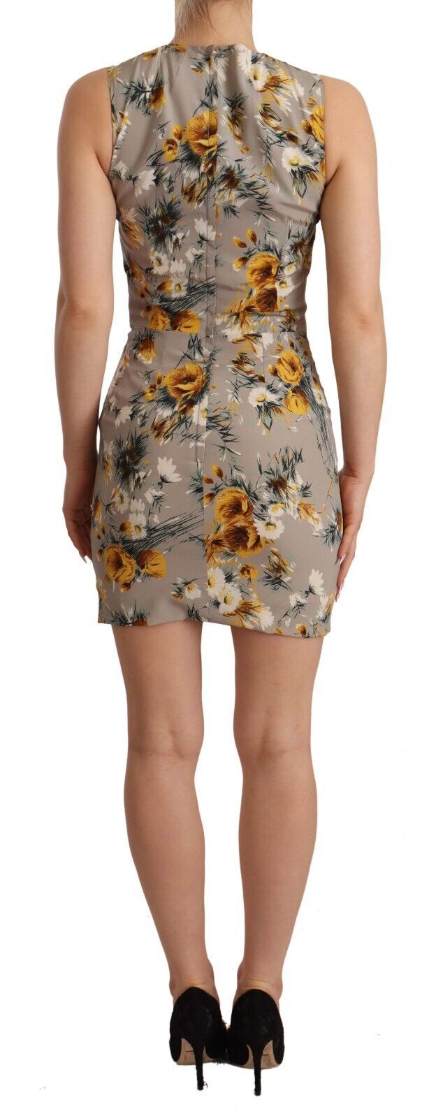 Robe DOLCE & GABBANA Sheath grise Dolce & Gabbana