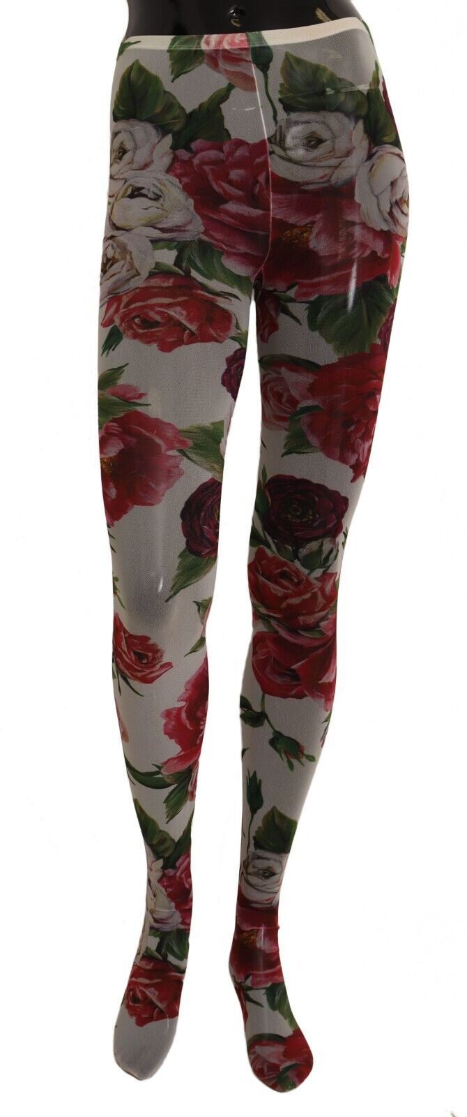 Tights Dolce & Gabbana fleurs blanches