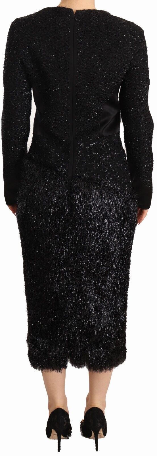 Robe Masha Masha midi noire Masha Ma