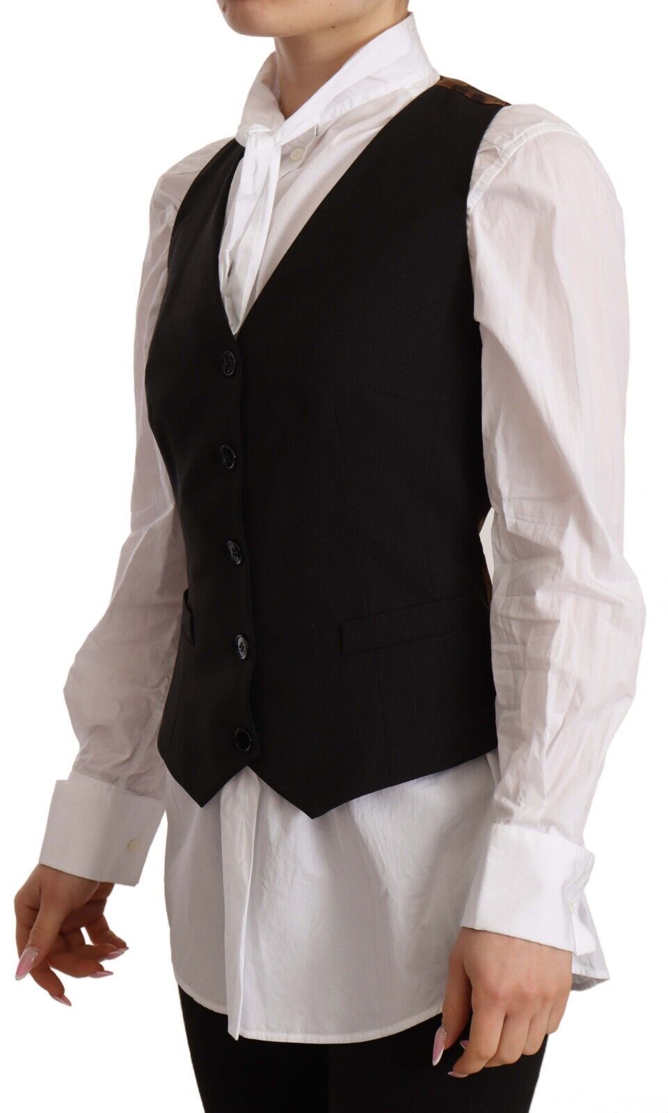 Veste sans manches Dolce & Gabbana noire
