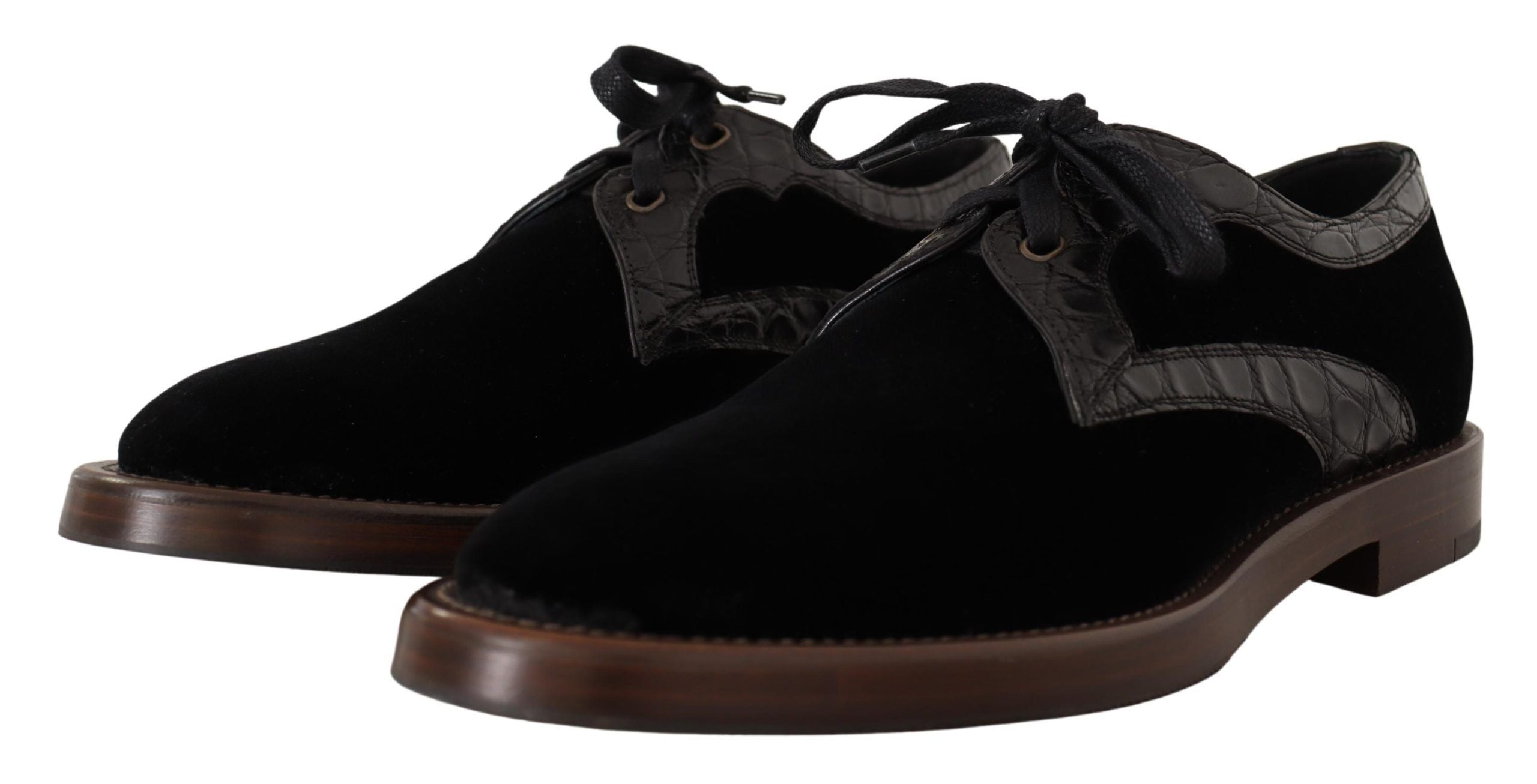 Chaussures Dolce & Gabbana lacées noires