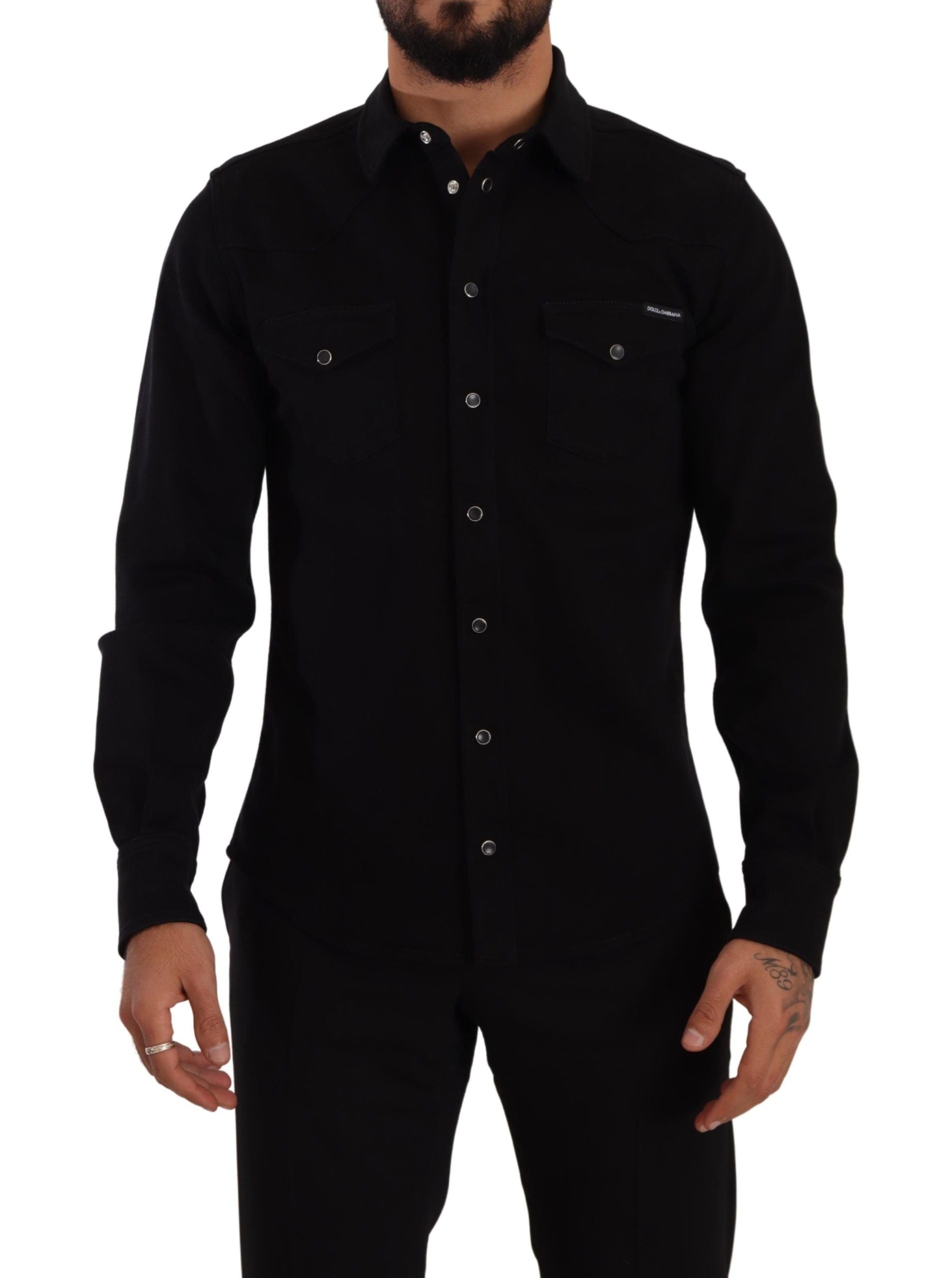 Chemise Dolce & Gabbana Slim noire