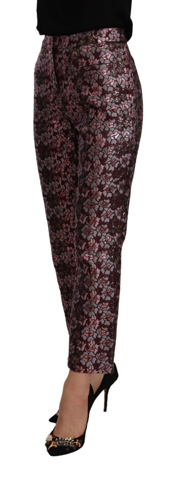 Pantalons HOUSE OF HOLLAND fleuris multicolores