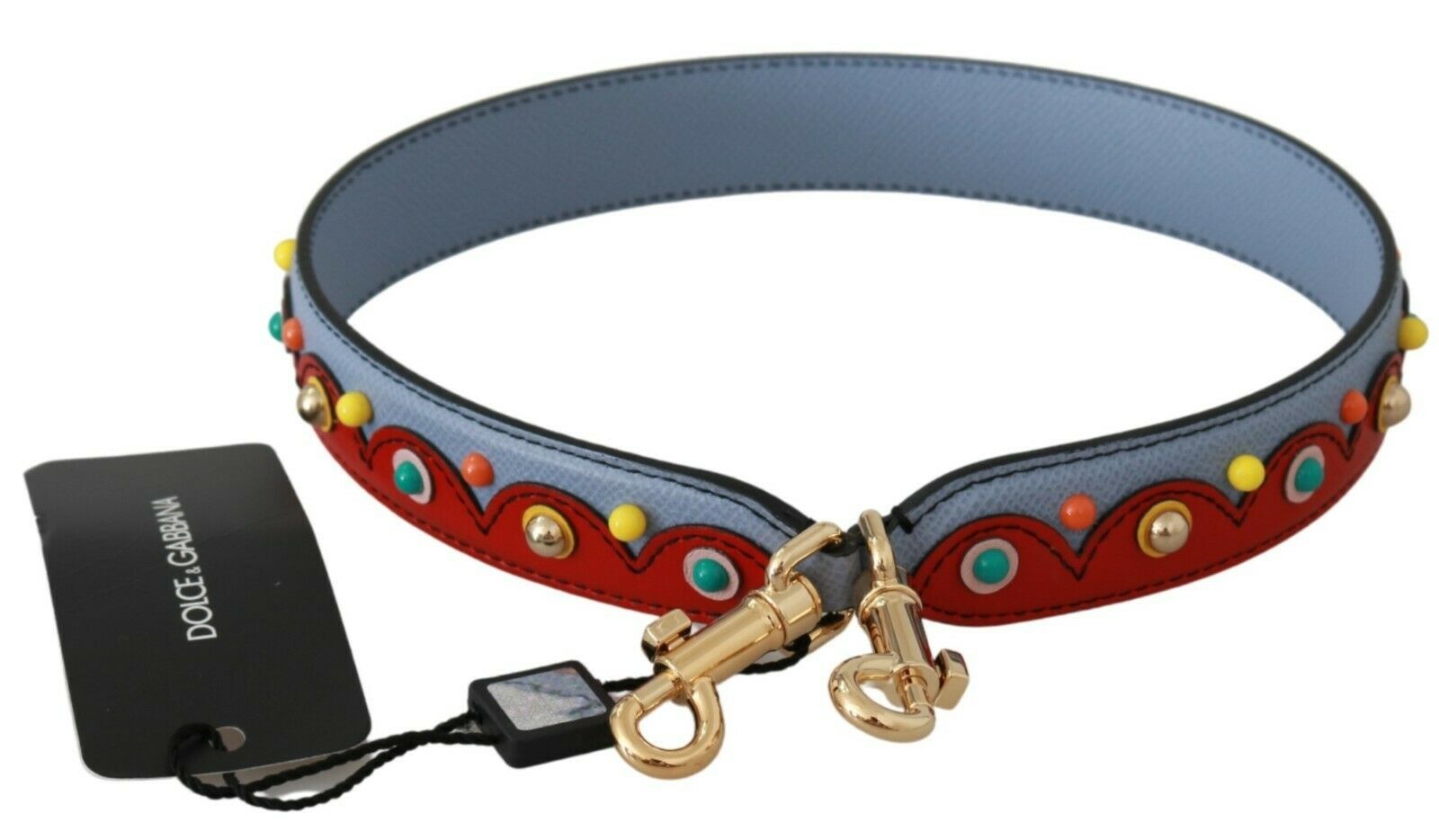 Accessoire Dolce & Gabbana Sangle bleu et rouge