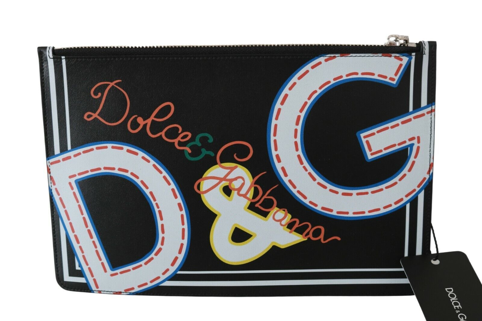 Porte-monnaie Dolce & Gabbana DG imprimé noir
