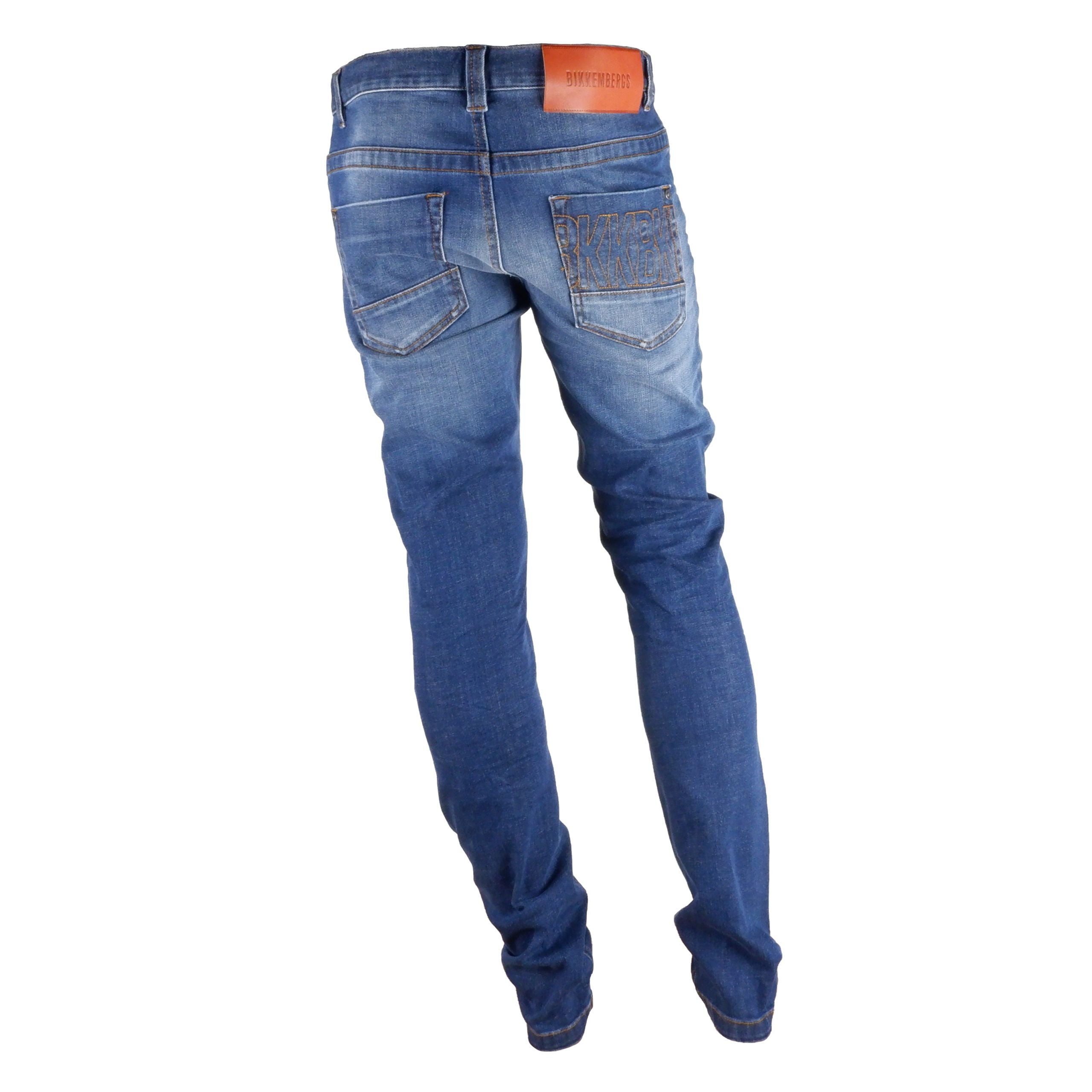 Jeans Bikkembergs regular fit bleus