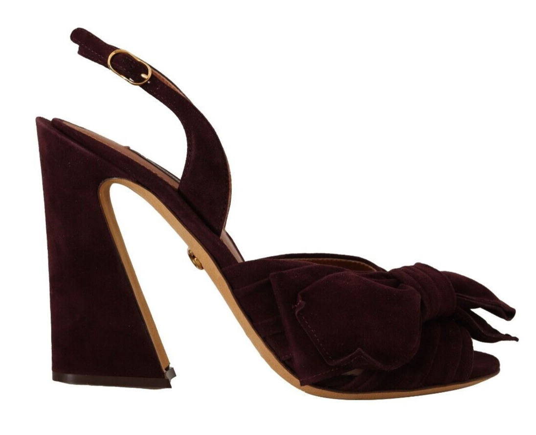 Sandales Dolce & Gabbana violettes