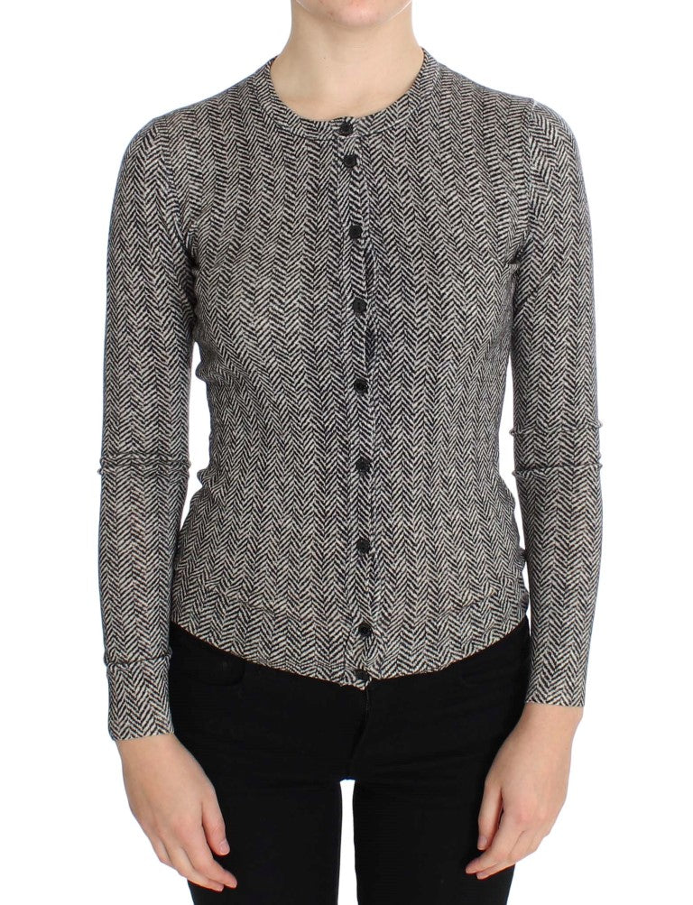 Cardigan Dolce & Gabbana noir et blanc