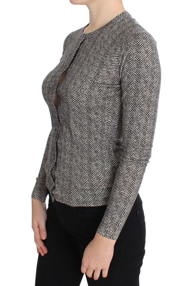 Cardigan Dolce & Gabbana noir et blanc